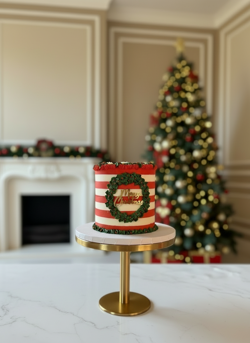 The Candy Cane Wreath